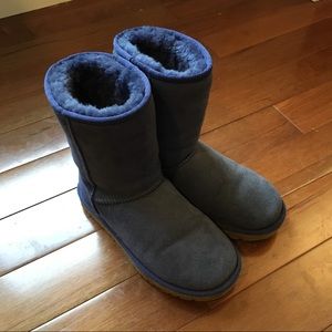 Navy/deep purple uggs